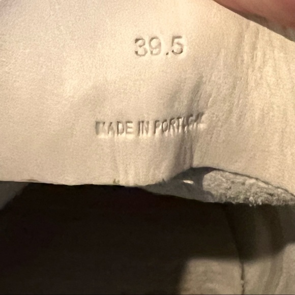 Rag and Bone Dylan Silver Metallic Athletic Shoe Sneaker 9.5 - Picture 9 of 14